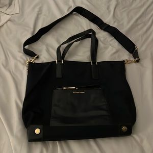 Worn once navy Michael Kors tote